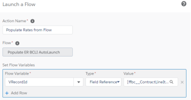 Screenshot of Adding an Action to Process in Process Builder