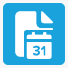 Icon Representing a billing schedule