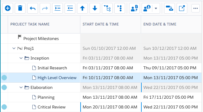 Adding a Task or Checkpoint