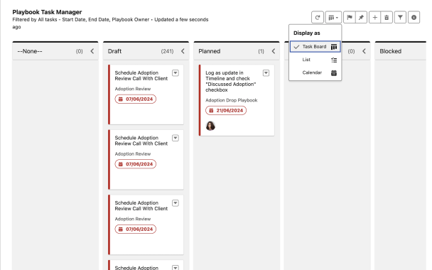 Playbook Task Manager