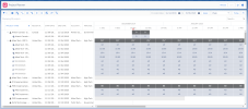 Diagram of Project Planner comprising of Filters Panel, Project List, Timeline, and Edit Assignments Panel