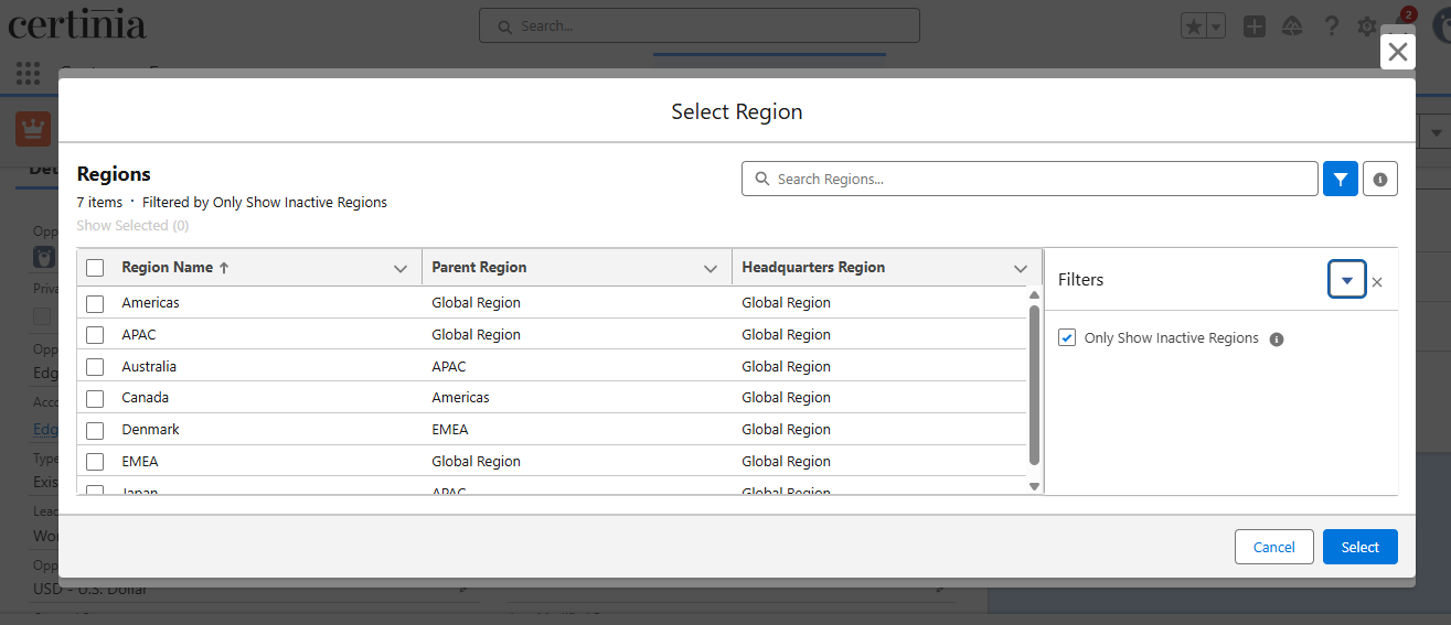 Only Show Inactive RPG